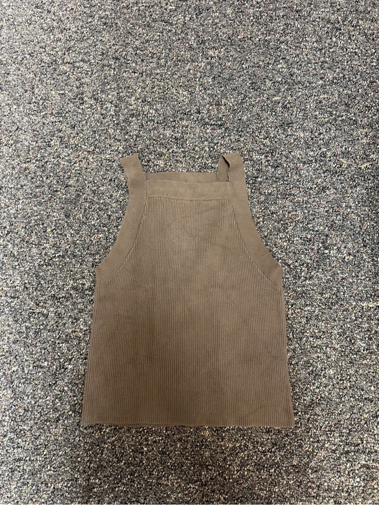 Reformation Tops - Reformation brown ribbed tank top